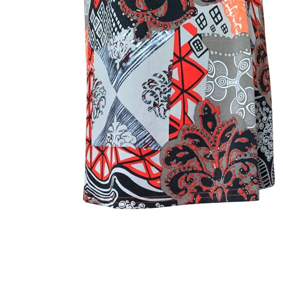 GITANE - Colorful Sleeveless Patchwork Dress - large - Picture 4 of 11